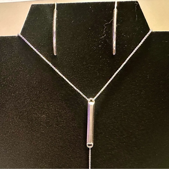 Silpada Silver Drop Necklace Set - Picture 3 of 7